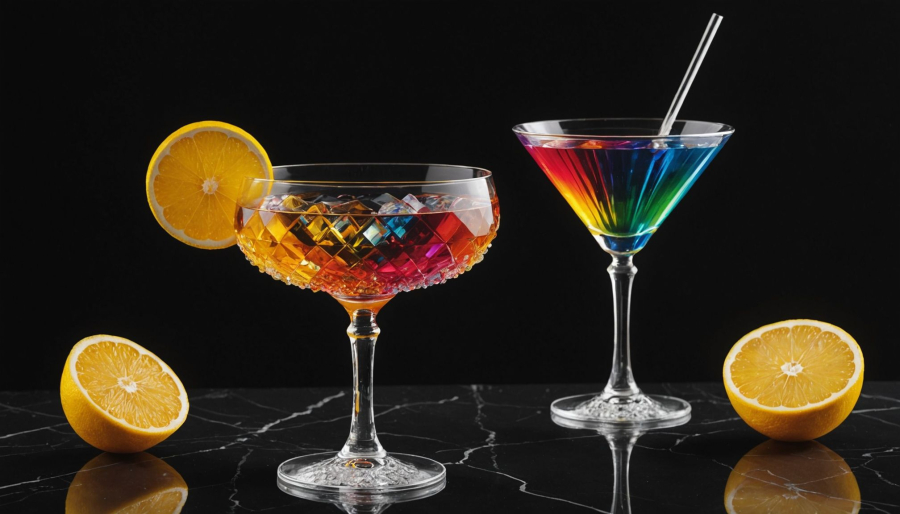 L’eleganza del bicchiere da cocktail artigianale in cristallo